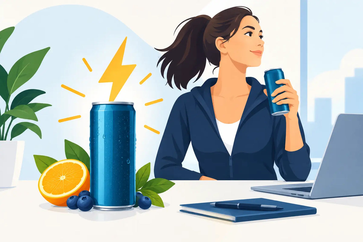 Boisson énergisante, le boost autrement
