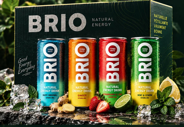 Pack découverte BRIO avec les quatre saveurs
